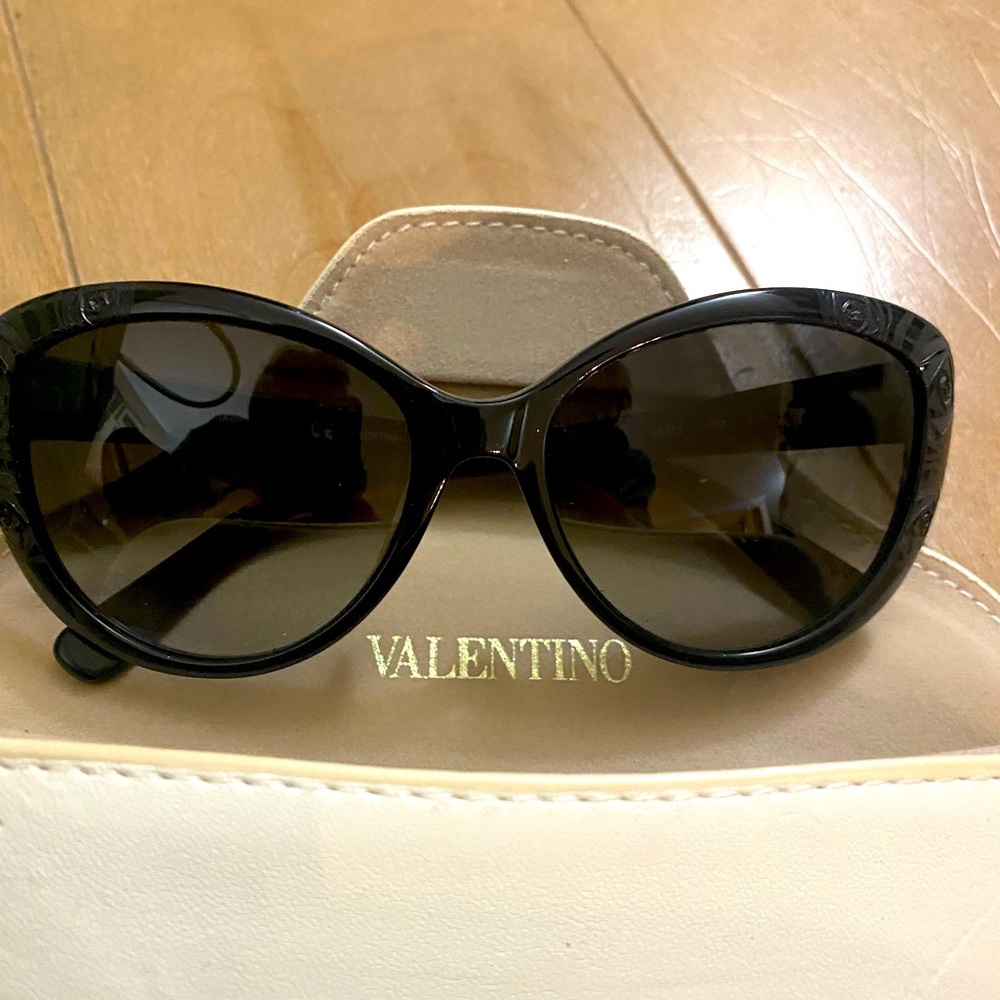 Valentino Sunglasses with Case